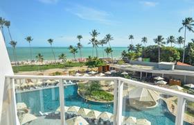 SUITE LADO MAR 1 CAMA DOBLE + 1 CAMA INDIVIDUAL  de Maragogi Brisa Exclusive Hotel