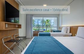 Suite Excellence para Parejas +1 - con bañera en el balcón (1er piso, vista de la construcción) de Maragogi Brisa Exclusive Hotel