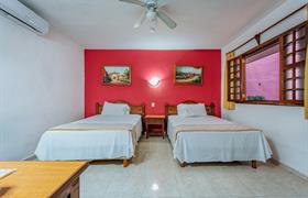 Deluxe double room of Hotel Santa Lucía by Kavia