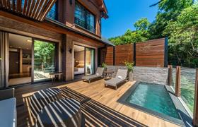 Deck Suite of Hotel Chateau Laghetto Collection