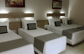 Quadruplo Solteiro do Hotel Fazenda Mato Grosso