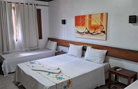 Quarto Quádruplo do Hotel Costa Verde