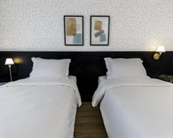 Luxo Twin - 2 Camas Solteiro