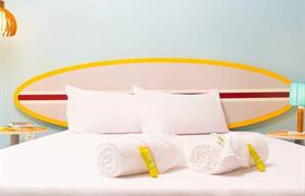 STANDARD PNE ADAPTADO do Golden Tulip Guarujá (Antigo Delphin Surf Hotel)