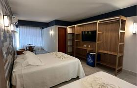 Quarto Família Deluxe com Vista Mar do Hotel Paraiso Tropical