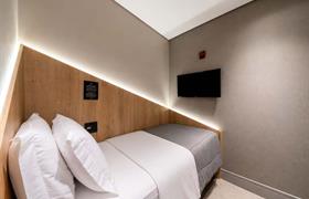 ALA OESTE - Suite Individual de Fast Sleep Suítes by Slaviero Hotéis - Aeroporto