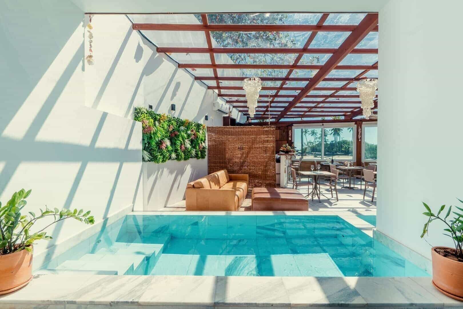 Premium com Varanda e Piscina | Hotel Aqua by SambaSS