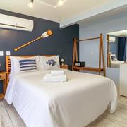 Quarto Duplo com Area Externa Privativa