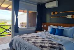 Quarto Duplo com vista para o mar