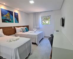 Studio - 1 cama de casal, 1 cama de solteiro + 1 auxiliar de solteiro 