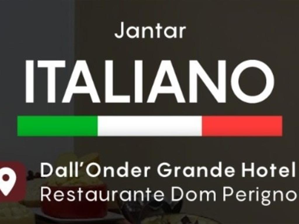 Diária + Jantar Italiano em 22/8 (Grande H)