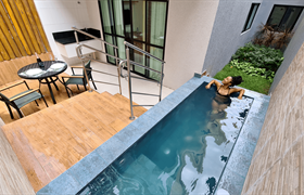 Luxo c/ Piscina Exclusiva -  1 Cama de Casal, 1 Cama de solteiro + 1 cama auxiliar do Porto Star Prime by AFT