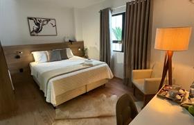 Luxo 01 Cama de Casal do Zallon Hotel Executivo