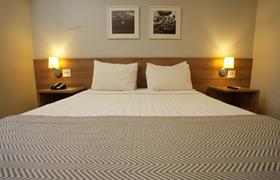 Habitación Deluxe con cama extragrande de Matiz Vilaboim Ribeirão Preto Shopping
