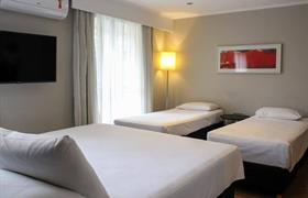 Cuádruple de lujo de Slaviero Hotel São Paulo Ibirapuera