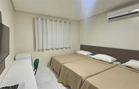 Standard Triplo Solteiro do Rill Hotel By Uchôa