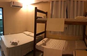 QUARTO QUÁDRUPLO STANDARD do Morro de São Paulo Hospedagens