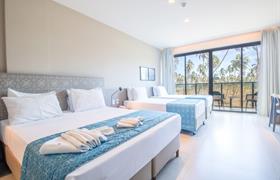 Superior 1 Casal + 2 Solteiro do Maceio Mar Resort All Inclusive