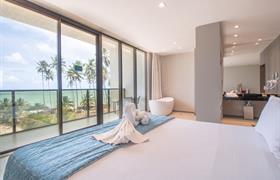 Luxo Frente Mar com Banheira do Maceio Mar Resort All Inclusive