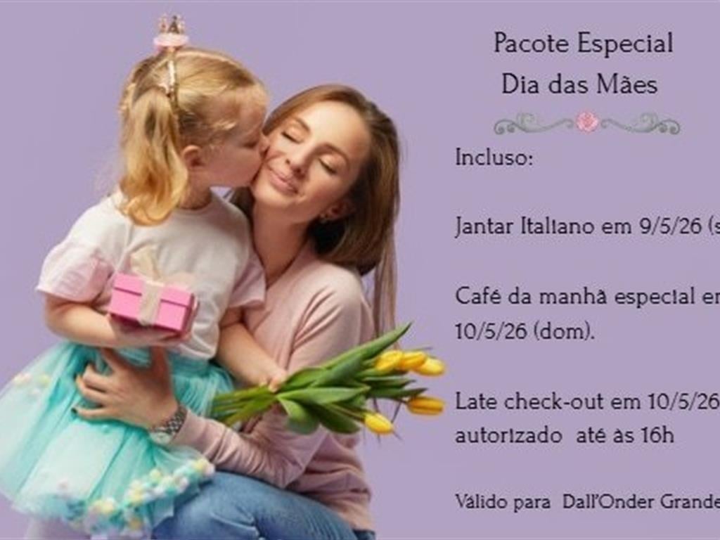 Dia das Mães + Jantar Italiano 9/5 🌹