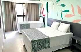 Apartamento Standard DBL/Casal ou Triplo do Pousada Flor de Magnólia