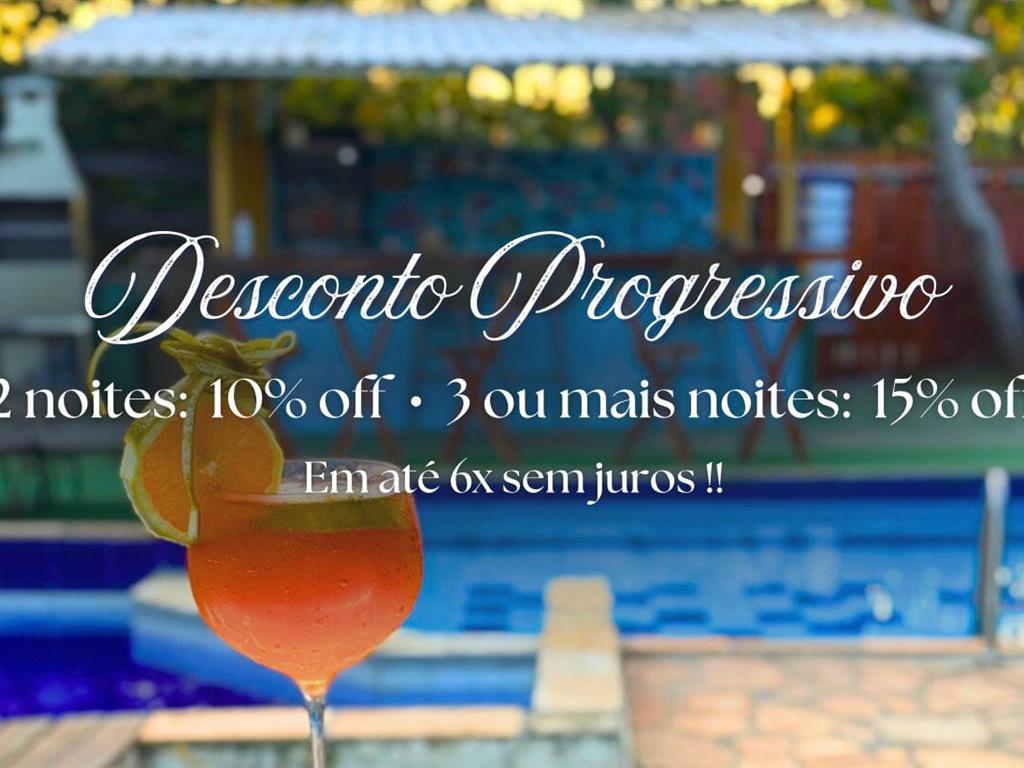 Maio e Junho: DESCONTO PROGRESSIVO