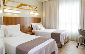 Superior Duas Camas do Bourbon Convention Hotel Joinville