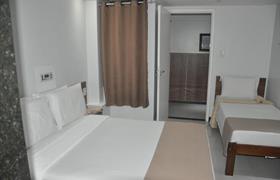 Quarto Família do Hotel Sempre Bahia