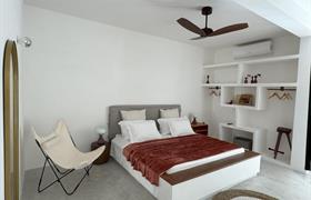 Suíte com Cama King-Size e Banheira de  Imersão 60 - Pinho de Riga (Q6) do Pousada Mestizo