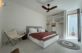 Suíte com Cama King-Size e Banheira de  Hidromassagem 65 - Freijó (Q2) do Pousada Mestizo