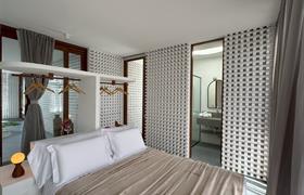 Suíte com cama Queen-Size e Varanda  42 - Garapeira (Q9) do Pousada Mestizo