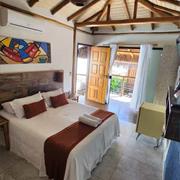 Suíte luxo com vista para o Spa