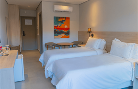 SUÍTE LUXO DBL TWIN do Arrey Boutique Hotel 