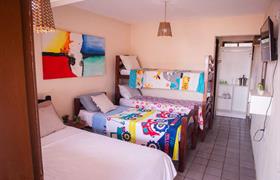 QUARTO FAMILIA do Pousada Brisa do Morro