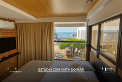 Estúdio com Vista do Mar