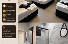 Apartamento Quádruplo Comfort do Hotel Pousada Colliseu