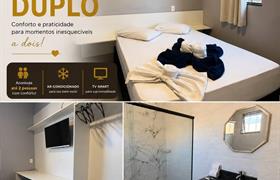 Apartamento Duplo Standard do Hotel Pousada Colliseu