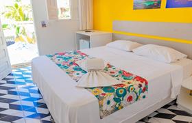 Quarto Duplo - CAMA CASAL do Pousada Summer Beach By AFT
