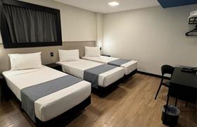 Quarto Triplo do Wa Hotel - Fortaleza