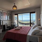 Quarto Duplo com Varanda e Vista Mar