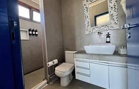 Quarto Duplo com Varanda e Vista Mar do Pousada A Capela