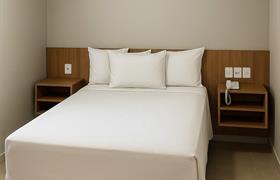 Quarto Individual Amplo do Hotel Solar Paulista