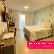 Quarto Quadruplo com Copa Vista Mar