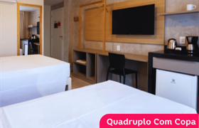 Quarto Quádruplo com Copa do Liiv Mar Natal Ponta Negra
