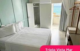 Quarto Quadruplo Vista Mar do Liiv Mar Natal Ponta Negra