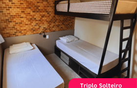 Habitación Triple de Liiv Costeira Natal Ponta Negra