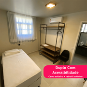Quarto Duplo - Acesso para Hóspedes com Mobilidade Reduzida