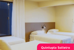 Quarto Família 5 pessoas