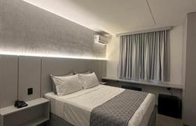 Quarto Deluxe com Cama Queen-size do Hotel 232 Concept
