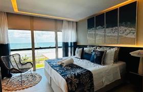 Suíte Vista Mar Deluxe do Pousada de Charme Refúgio da Villa